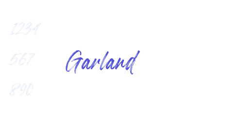 Garland-font-download