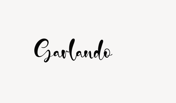 Garlando Font