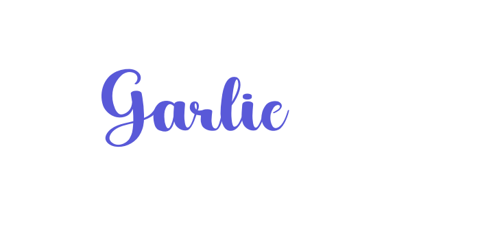 Garlic Font Download