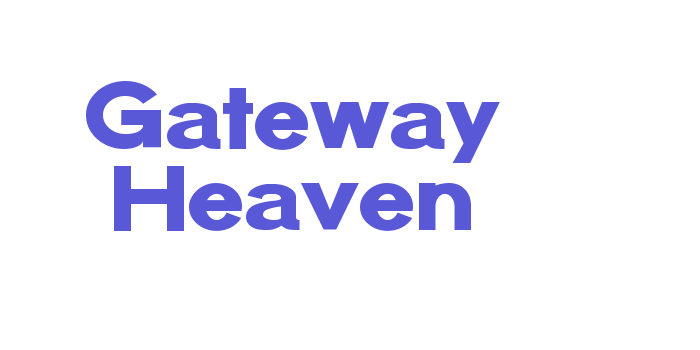 Gateway Heaven Font Download