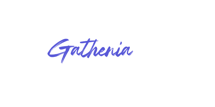 Gathenia Font Download