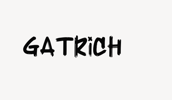 Gatrich Font