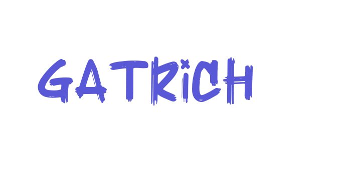 Gatrich Font