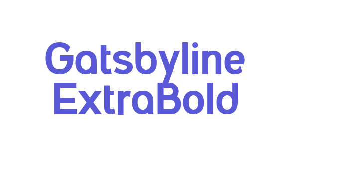 Gatsbyline ExtraBold Font Download