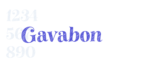 Gavabon-font-download