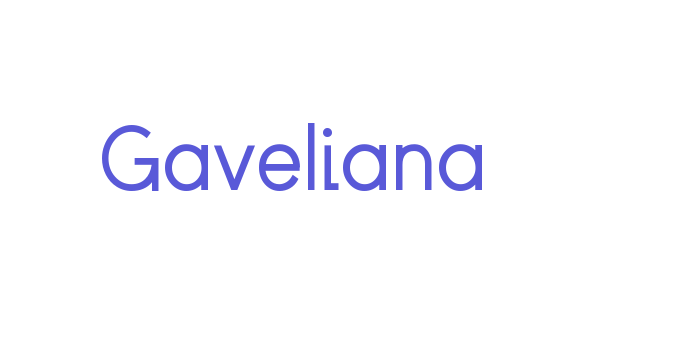 Gaveliana Font Download