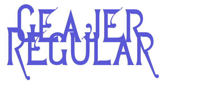 Geajer Regular Font Download