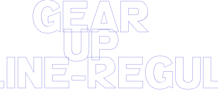 Gear Up Outline-Regular Font