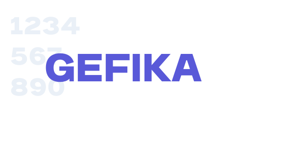 Gefika font free