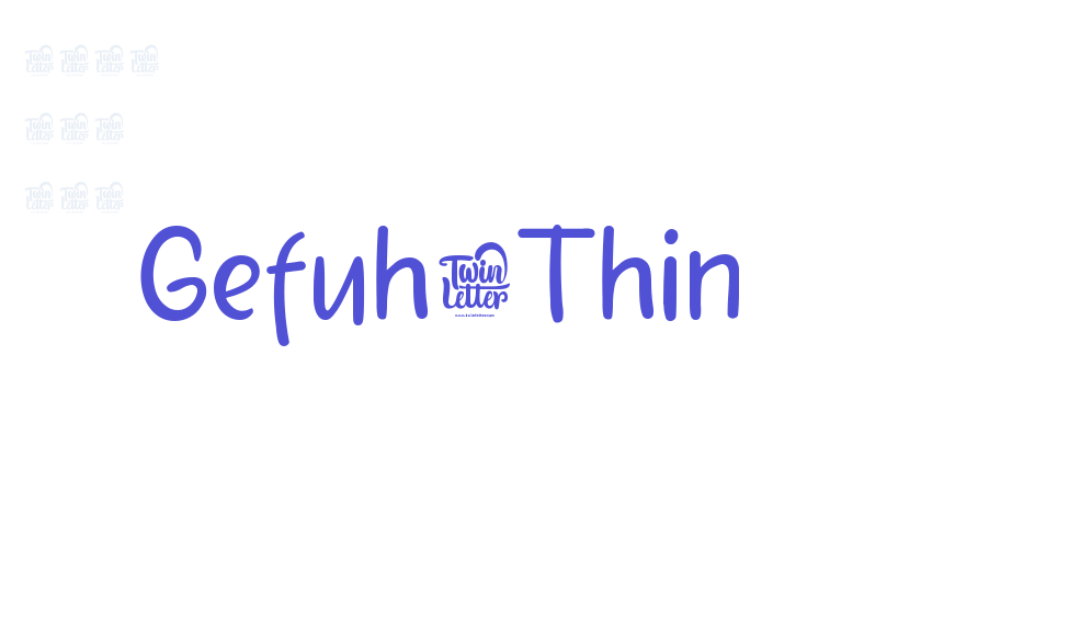 Gefuh-Thin-font-download