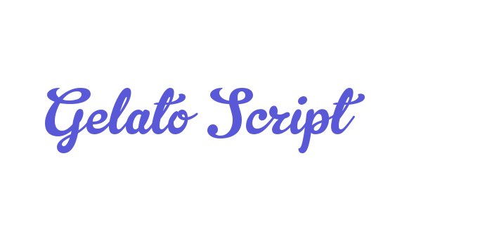 Gelato Script Font Download