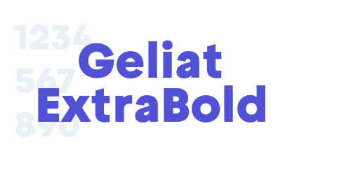 Geliat ExtraBold-font-download