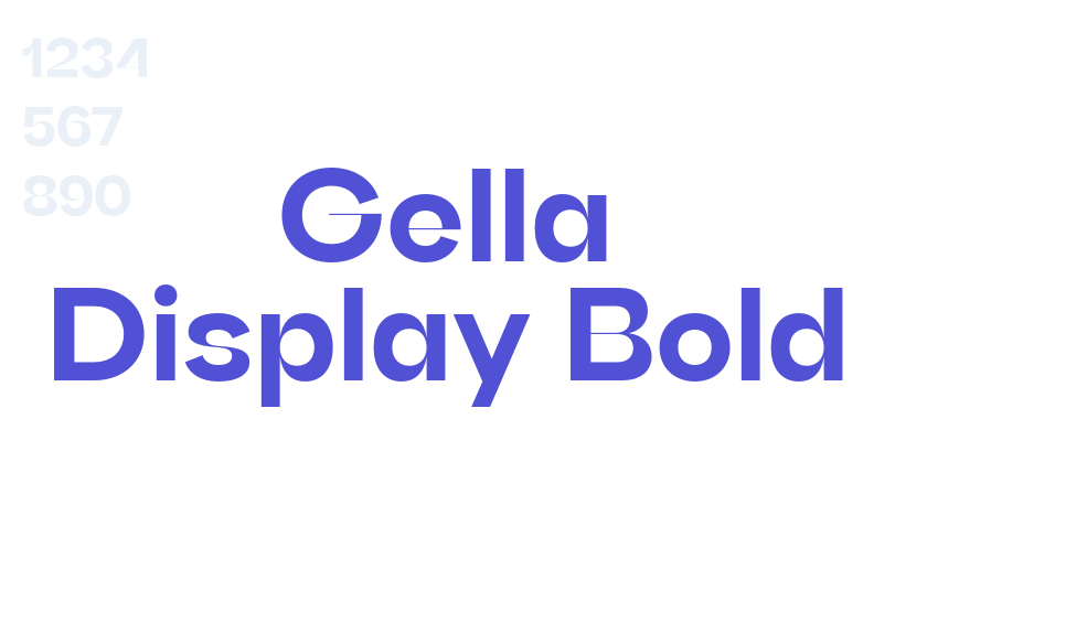 Gella Display Bold-font-download