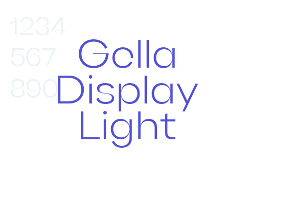 Gella Display Light