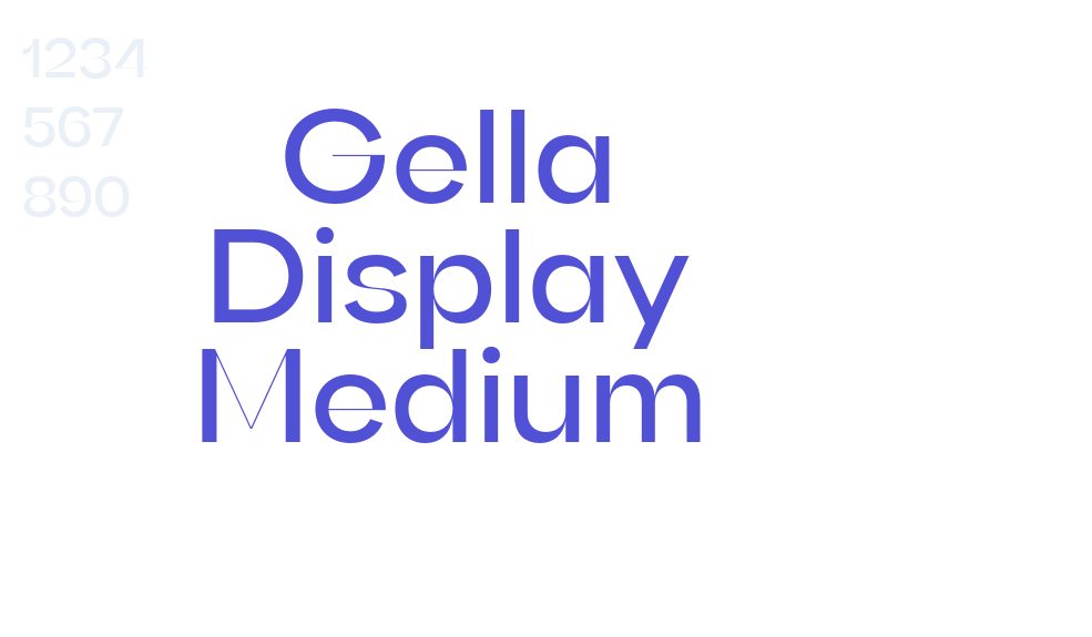 Gella Display Medium-font-download