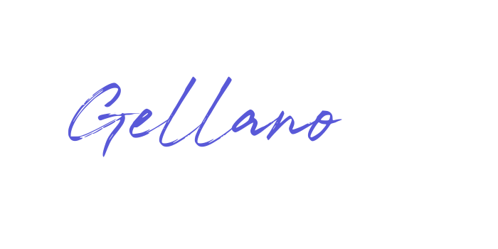 Gellano Font Download