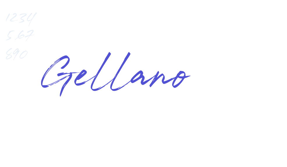 Gellano-font-download