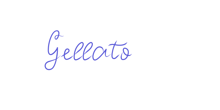 Gellato Font