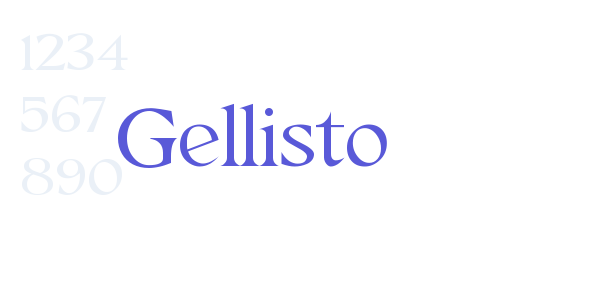 Gellisto font free