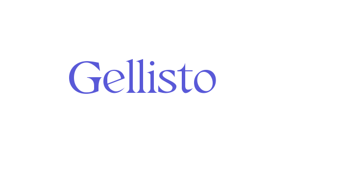 Gellisto Font Download