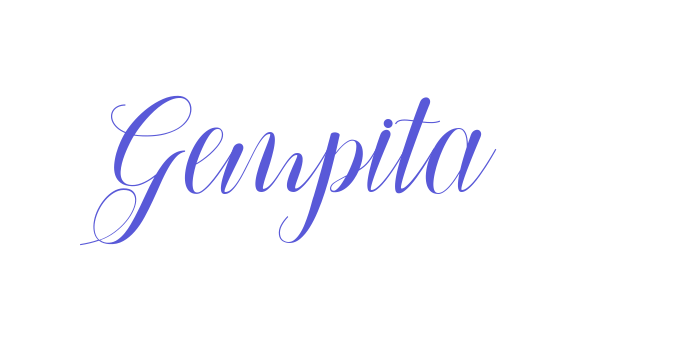 Gempita Font