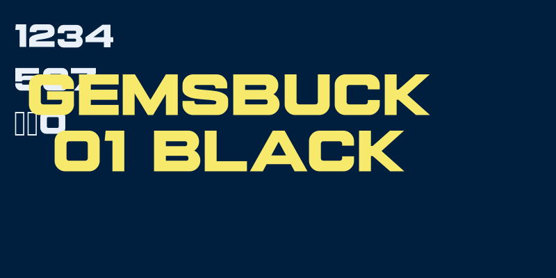 Gemsbuck 01 Black