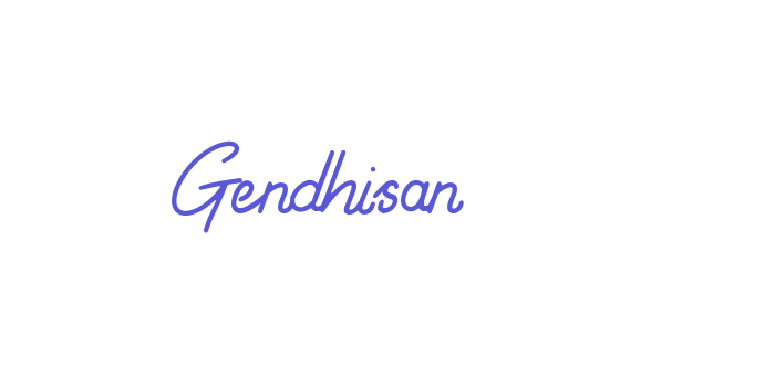 Gendhisan Font