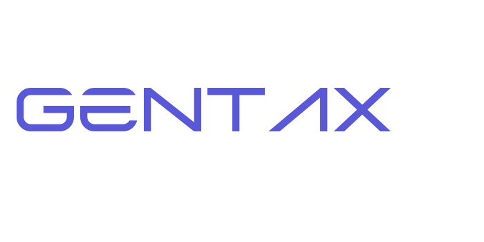 Gentax Font Download