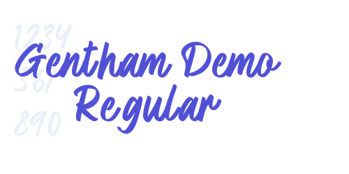Gentham Demo Regular-font-download