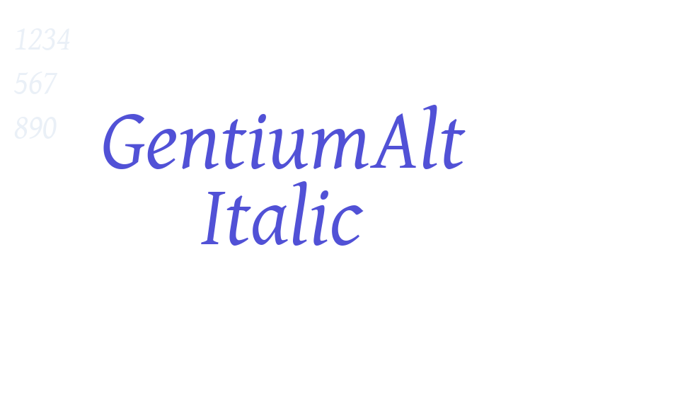 GentiumAlt Italic-font-download