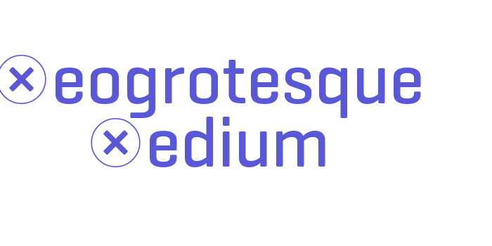 Geogrotesque Medium Font