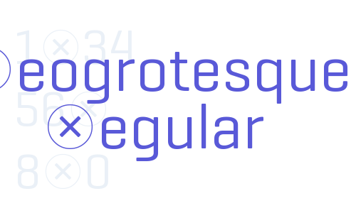 Geogrotesque Regular Font Download