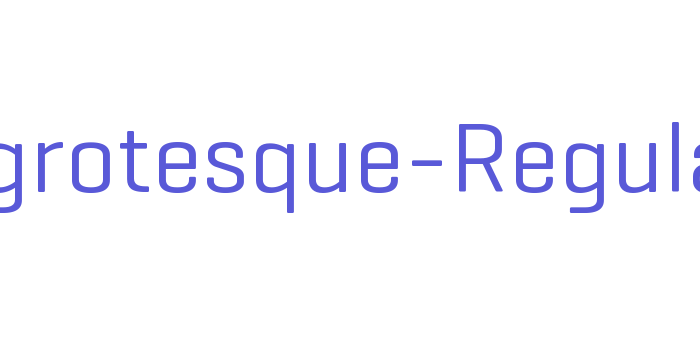 Geogrotesque Regular Font