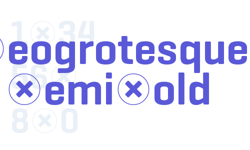 Geogrotesque SemiBold Font Download