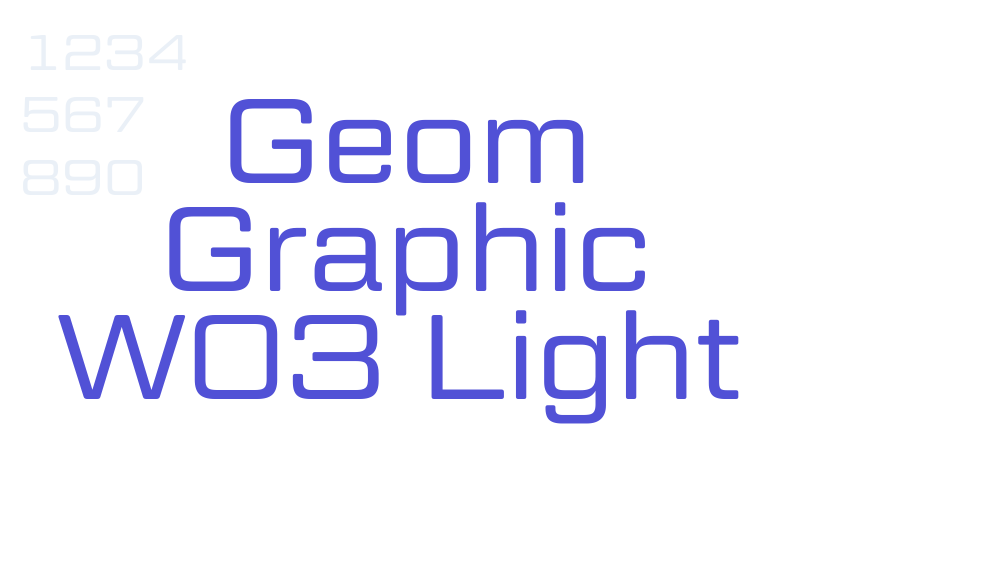 Geom Graphic W03 Light-font-download