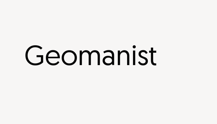 Geomanist font download