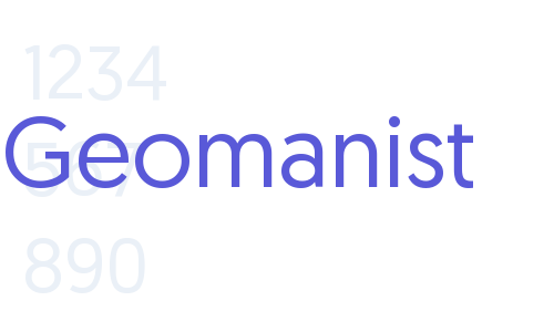 Geomanist Font