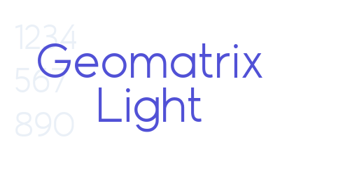 Geomatrix Light-font-download