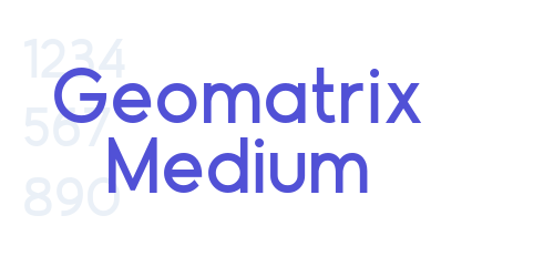 Geomatrix Medium-font-download