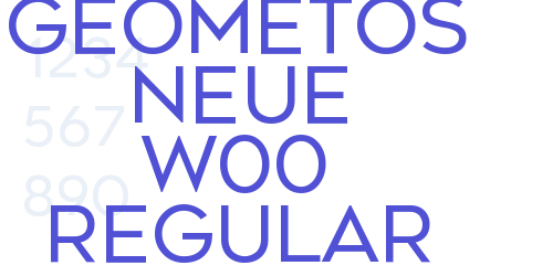 Geometos Neue W00 Regular-font-download