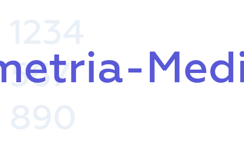 Geometria-Medium Font Download