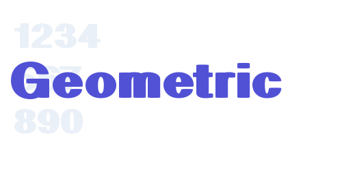 Geometric-font-download