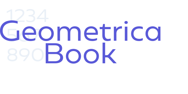 Geometrica Book font free