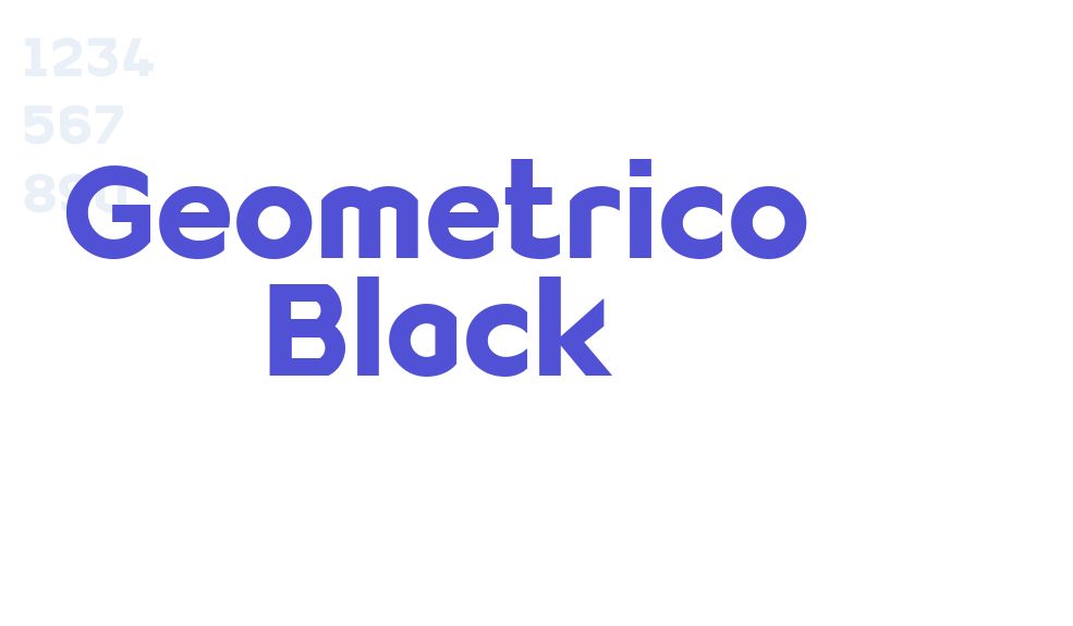 Geometrico Black-font-download