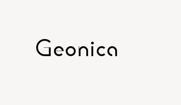 Geonica Font