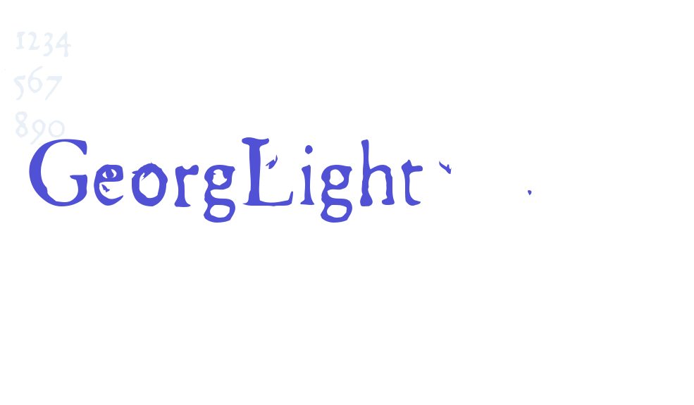 GeorgLight-font-download