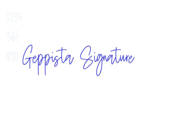 Geppista Signature