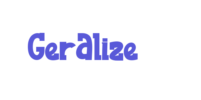 Geralize Font Download