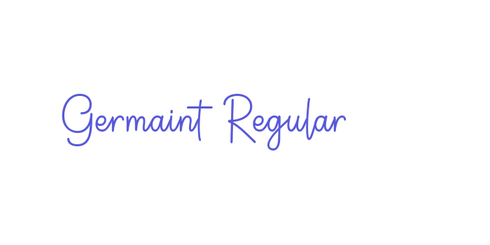 Germaint Regular Font Download