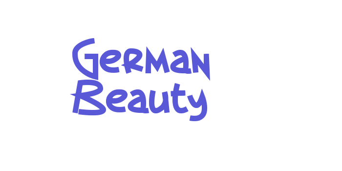 German Beauty Font Download